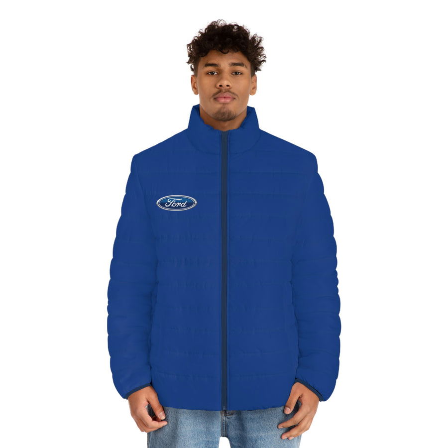 Men's Dark Blue Ford Puffer Jacket™