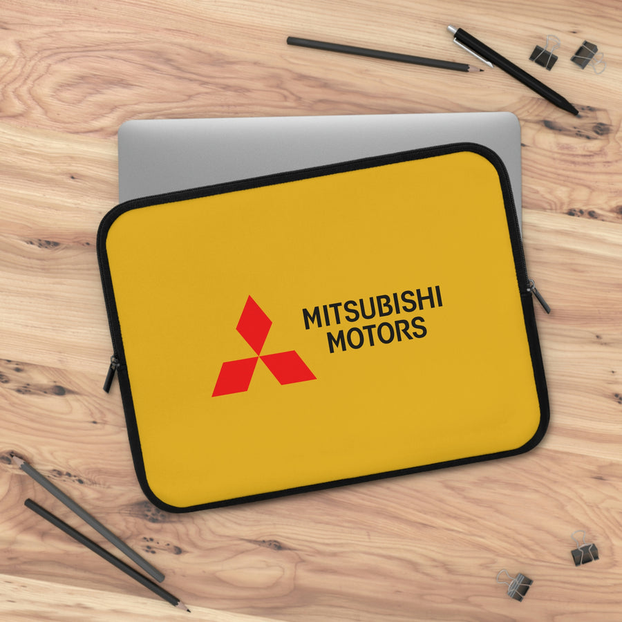 Yellow Mitsubishi Laptop Sleeve™