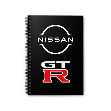 Black Nissan GTR Spiral Notebook™