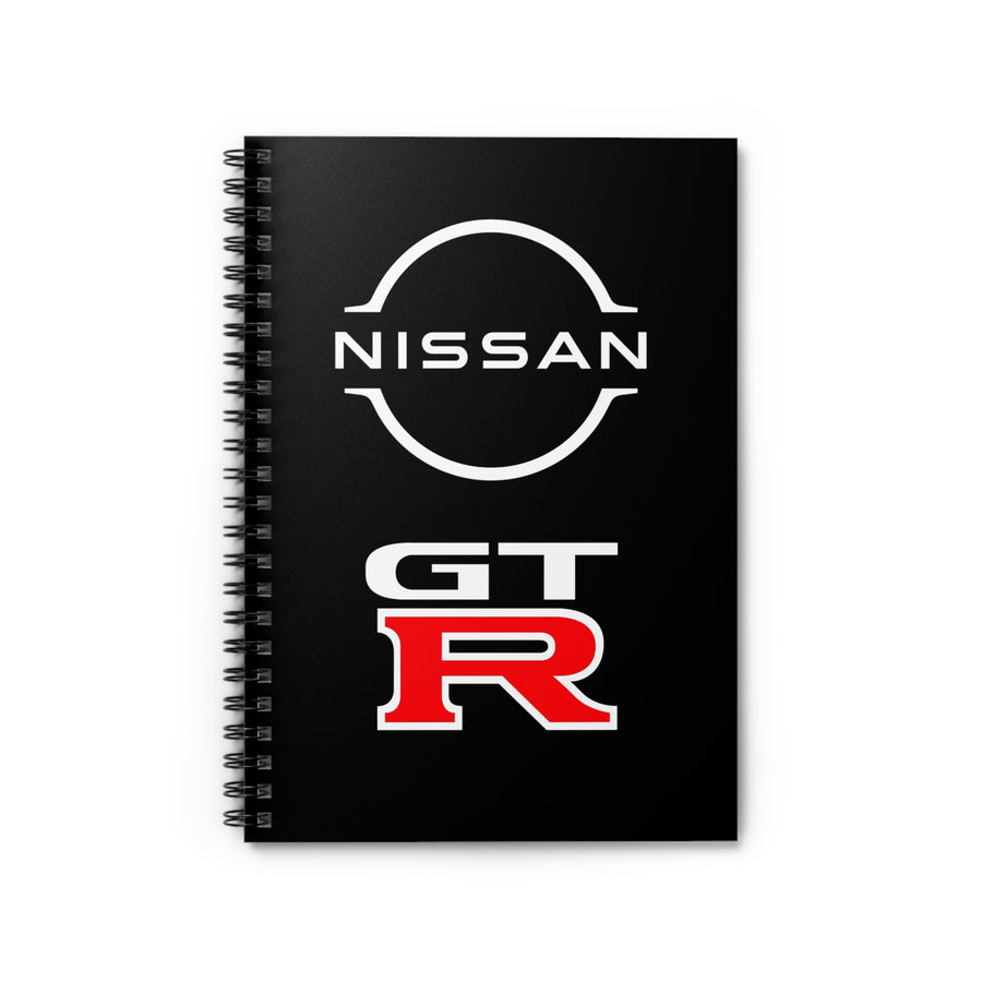 Black Nissan GTR Spiral Notebook™