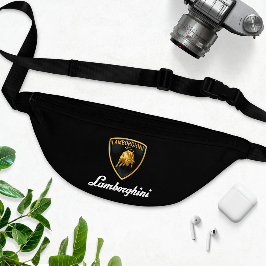 Unisex Black Lamborghini Fanny Pack™