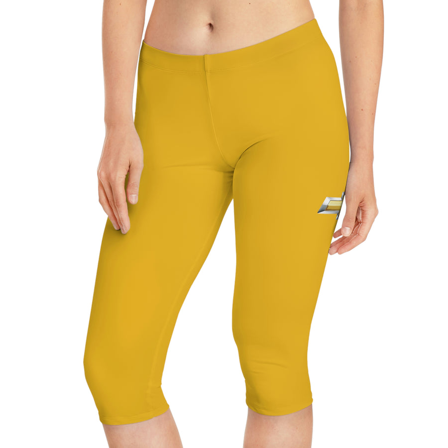 Women's Yellow Chevrolet Capri Leggings™