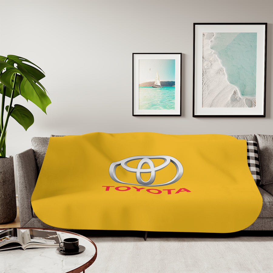 Yellow Toyota Sherpa Blanket™