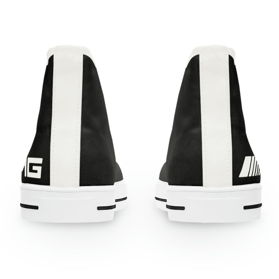 Women's Black Mercedes High Top Sneakers™