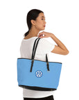 Light Blue Volkswagen Leather Shoulder Bag™