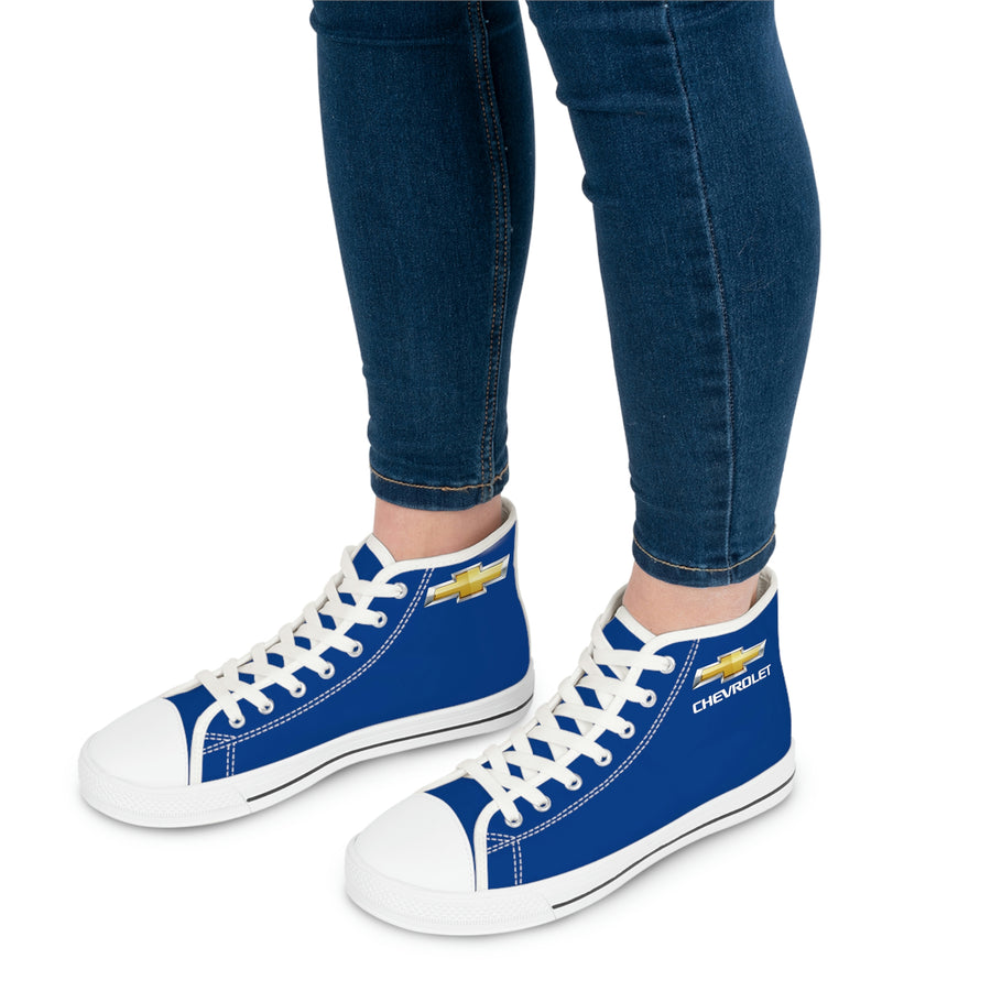 Women's Dark Blue Chevrolet High Top Sneakers™