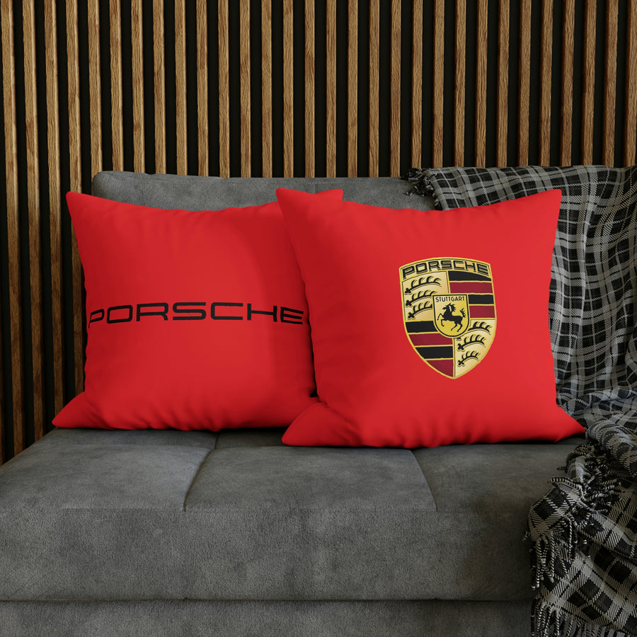 Red Porsche Spun Polyester Pillowcase™