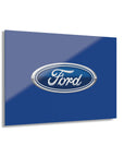 Dark Blue Ford Acrylic Prints (French Cleat Hanging)™