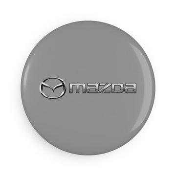 Grey Mazda Button Magnet, Round (10 pcs)™