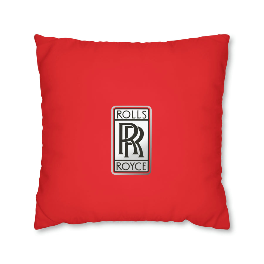 Red Rolls Royce Spun Polyester pillowcase™