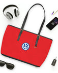 Red Volkswagen Leather Shoulder Bag™