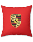 Red Porsche Spun Polyester Pillowcase™