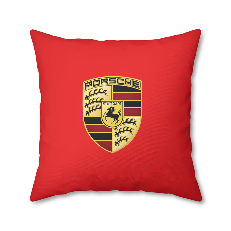 Red Porsche Spun Polyester Pillowcase™