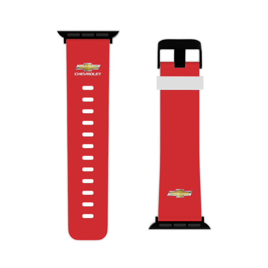 Red Chevrolet Watch Band for Apple Watch™