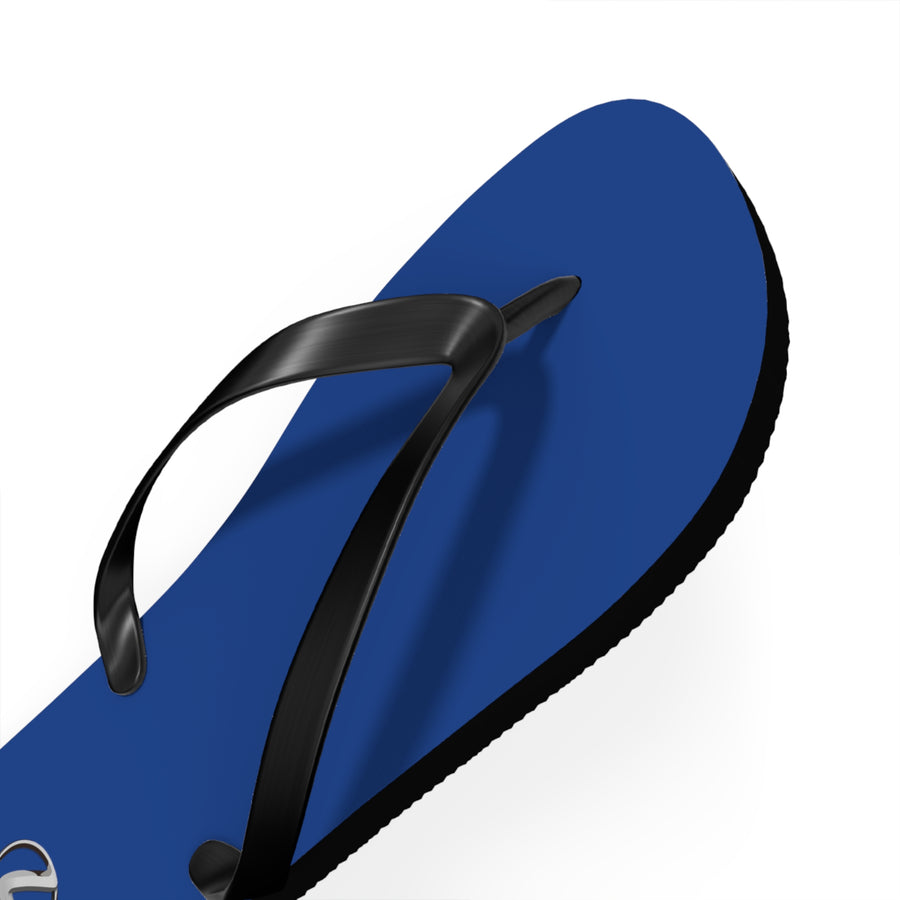 Unisex Dark Blue Lexus Flip Flops™