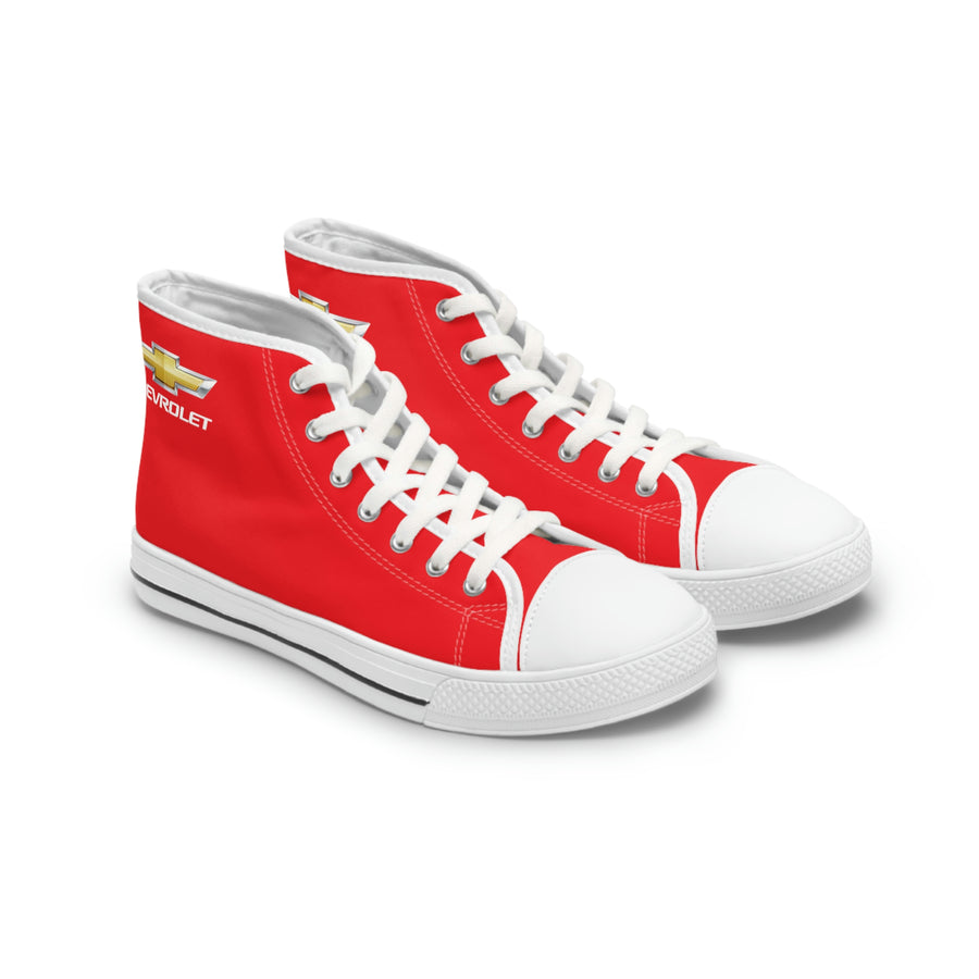 Women's Red Chevrolet High Top Sneakers™