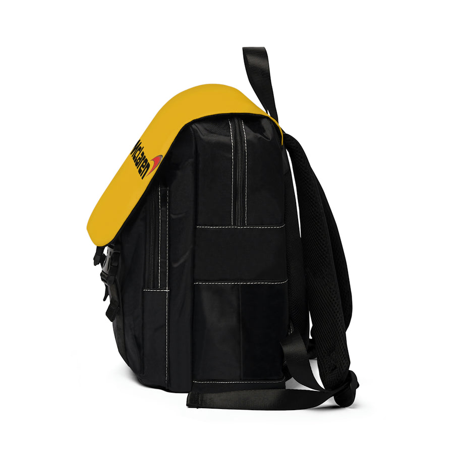 Unisex Yellow Mclaren Casual Shoulder Backpack™
