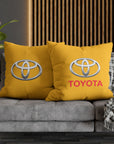 Yellow Toyota Spun Polyester pillowcase™