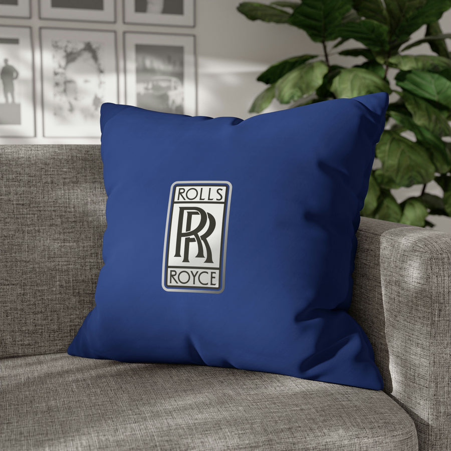 Dark Blue Rolls Royce Spun Polyester pillowcase™