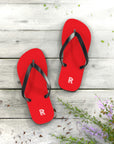 Unisex Red Rolls Royce Flip Flops™