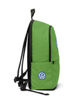 Unisex Green Volkswagen Fabric Backpack™