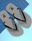 Unisex Grey Lamborghini Flip Flops™