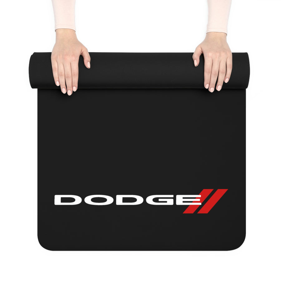 Black Rubber Dodge Yoga Mat™