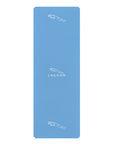 Light Blue Jaguar Rubber Yoga Mat™