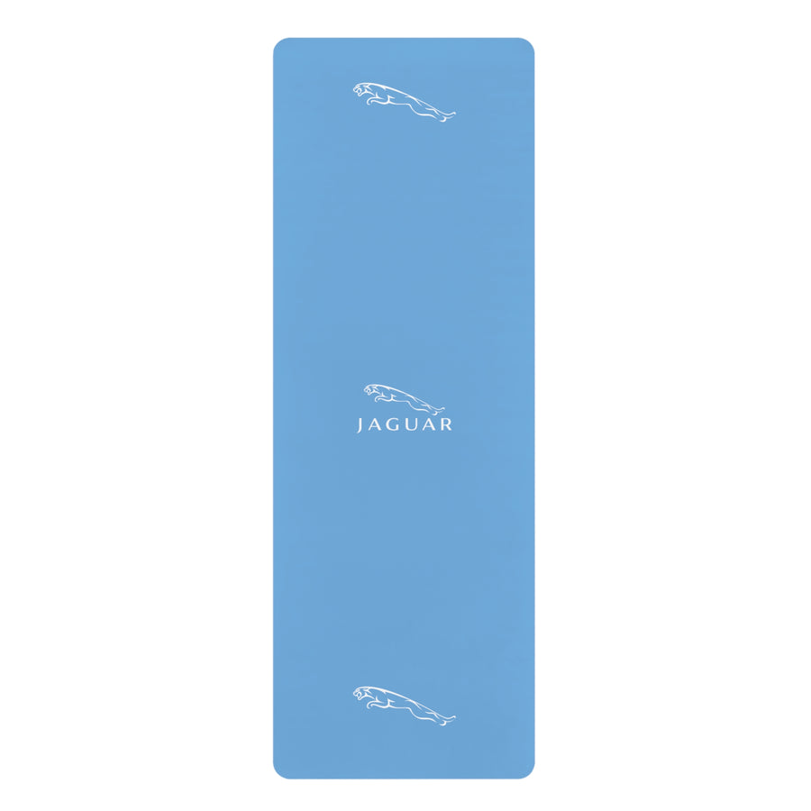 Light Blue Jaguar Rubber Yoga Mat™