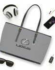 Grey Lexus Leather Shoulder Bag™