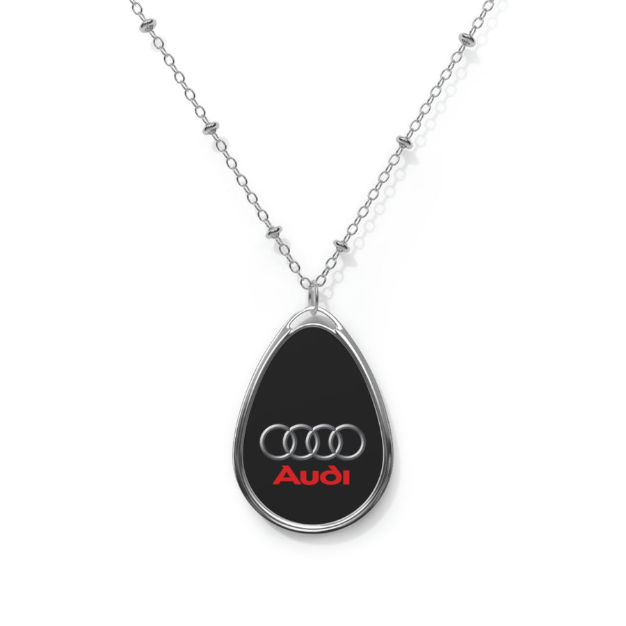 Black Audi Oval Necklace™