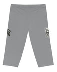 Women's Grey Rolls Royce Capri Leggings™