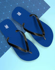 Unisex Dark Blue Rolls Royce Flip Flops™