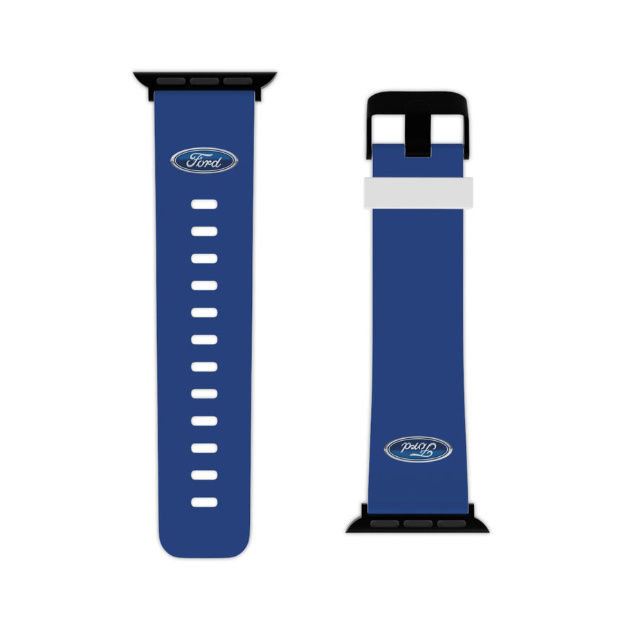 Dark Blue Ford Watch Band for Apple Watch™