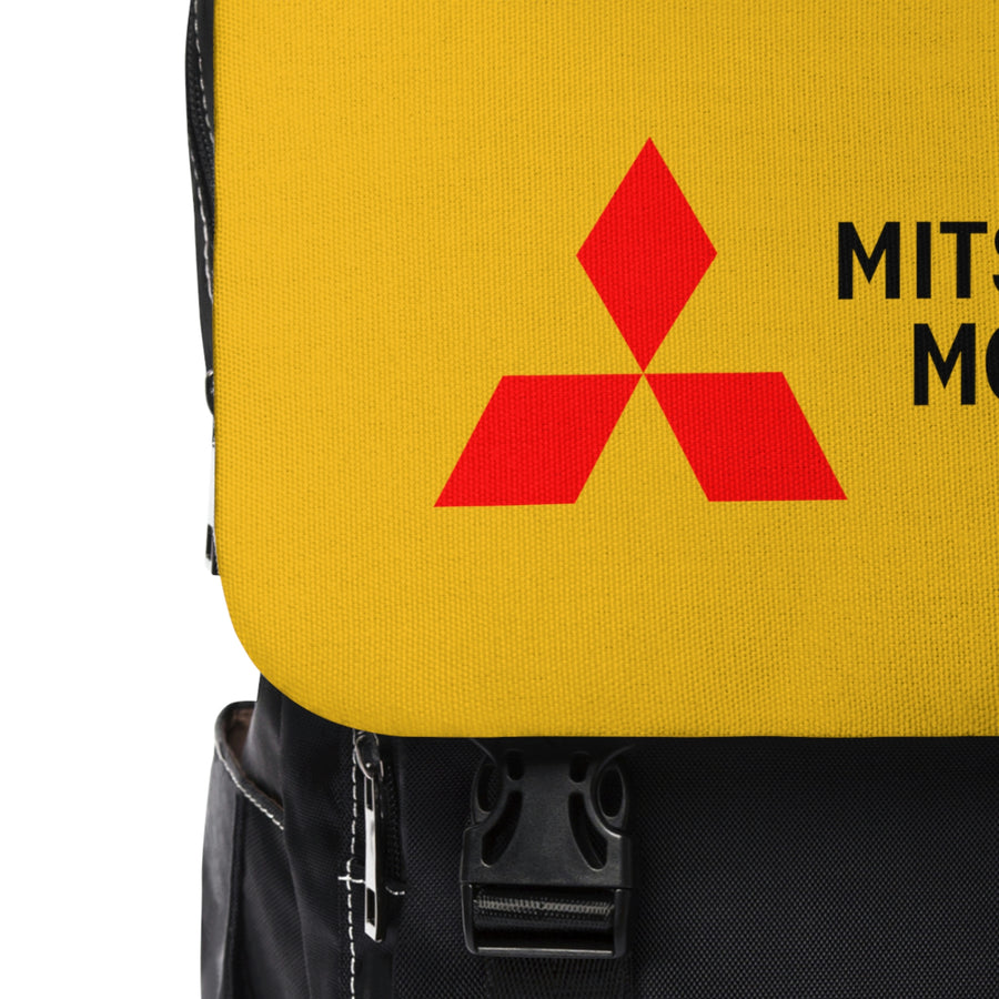 Unisex Yellow Mitsubishi Casual Shoulder Backpack™