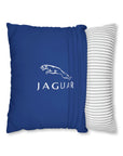 Dark Blue Jaguar Spun Polyester pillowcase™