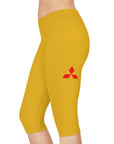 Women's Yellow Mitsubishi Capri Leggings™