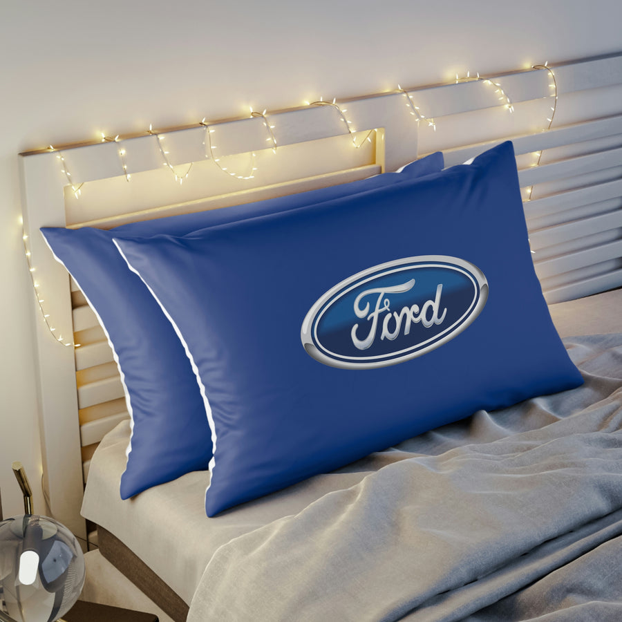 Dark Blue Ford Pillow Sham™