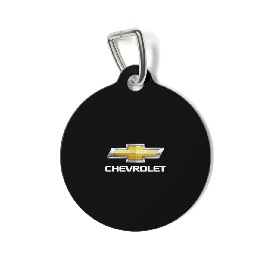 Black Chevrolet Pet Tag™