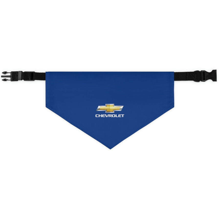 Dark Blue Chevrolet Pet Bandana Collar™