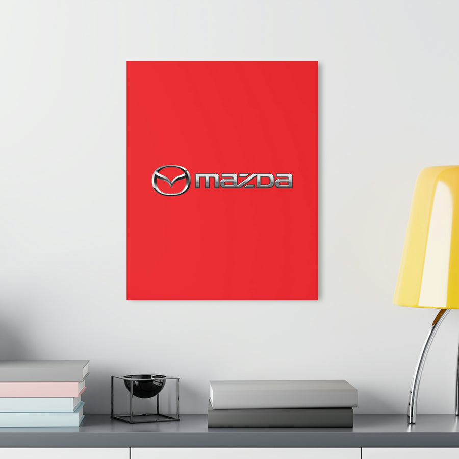 Red Mazda Acrylic Prints (French Cleat Hanging)™