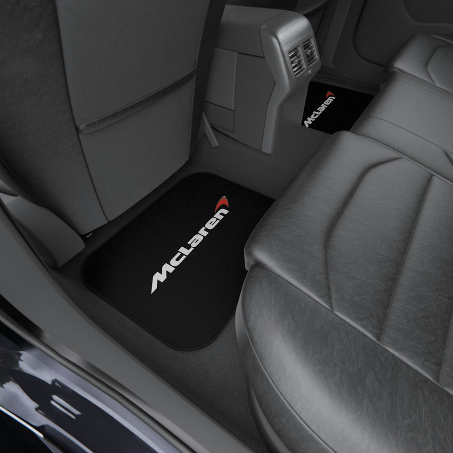 Black Mclaren Car Mats (2x Rear)™