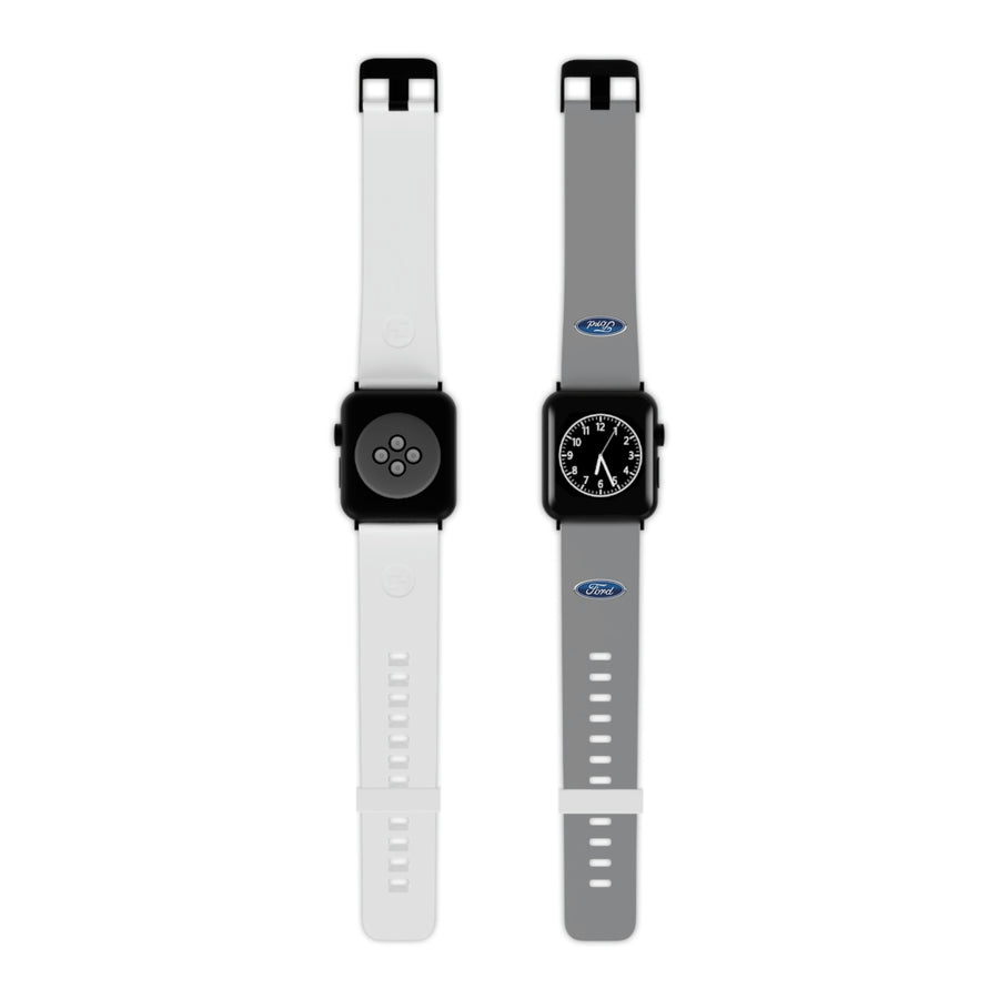 Grey Ford Watch Band for Apple Watch™