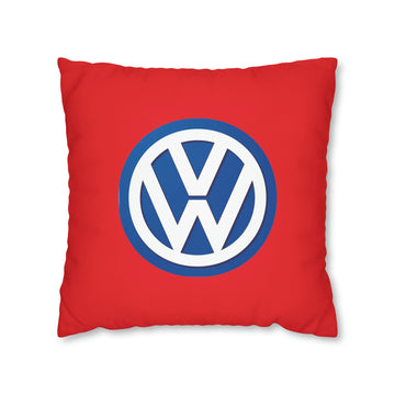 Red Volkswagen Spun Polyester pillowcase™