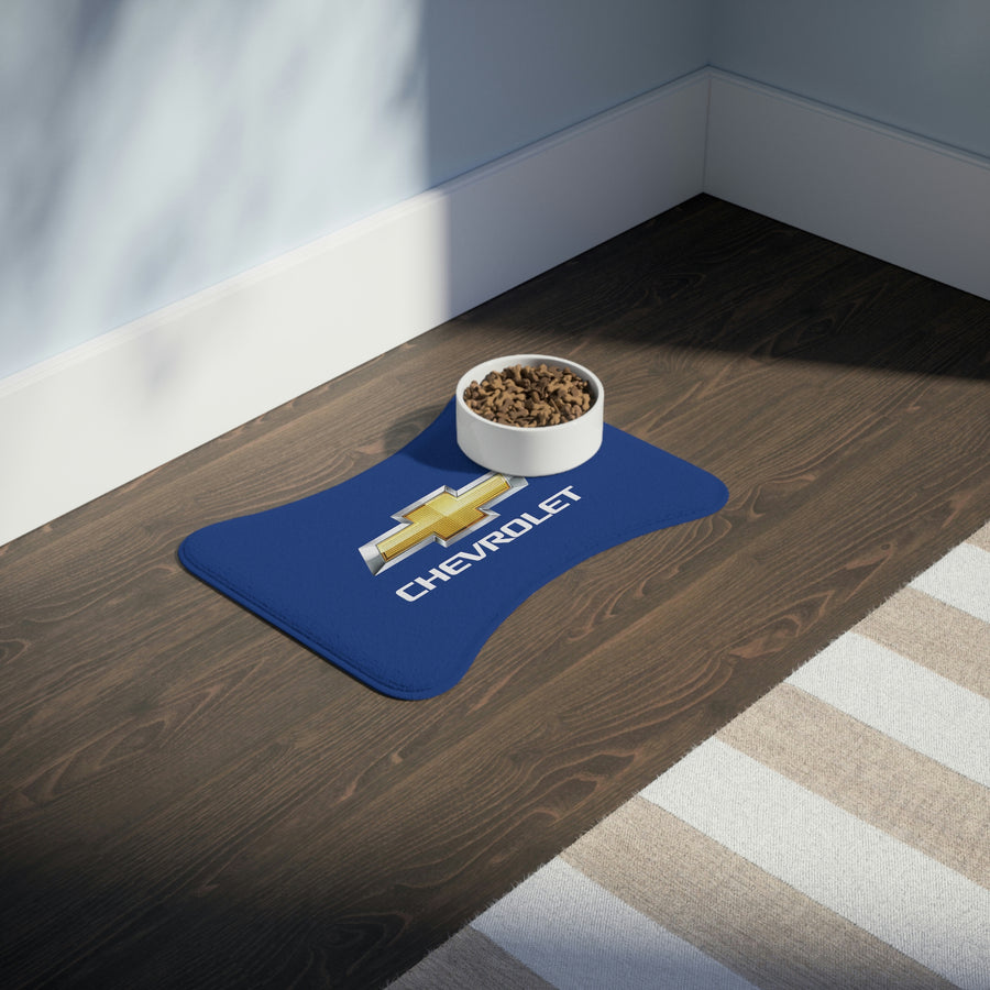 Dark Blue Chevrolet Pet Feeding Mats™