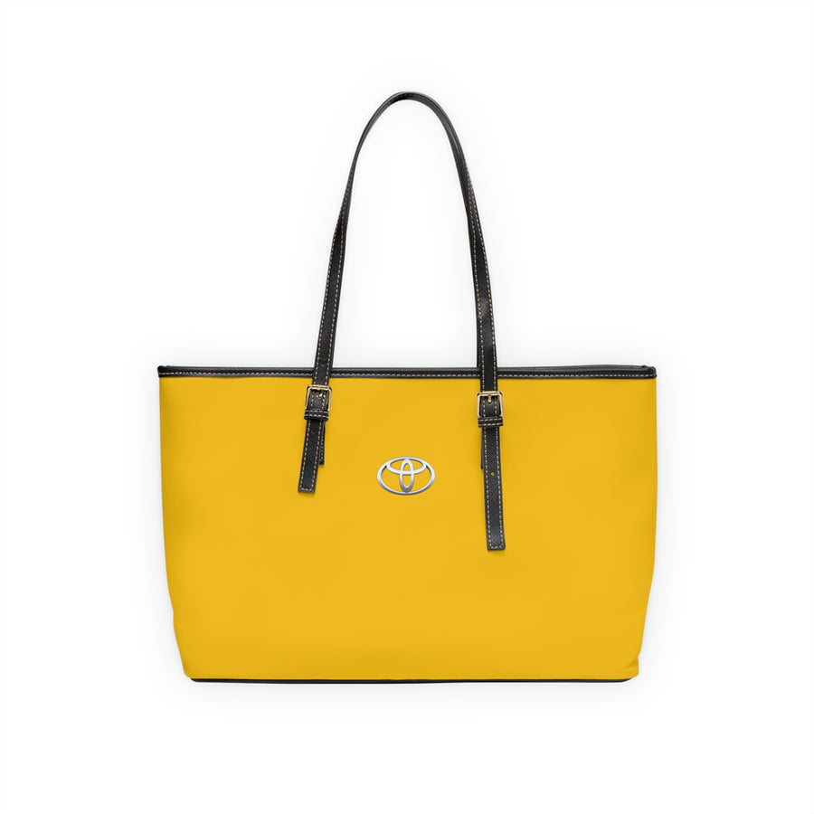 Yellow Toyota Leather Shoulder Bag™