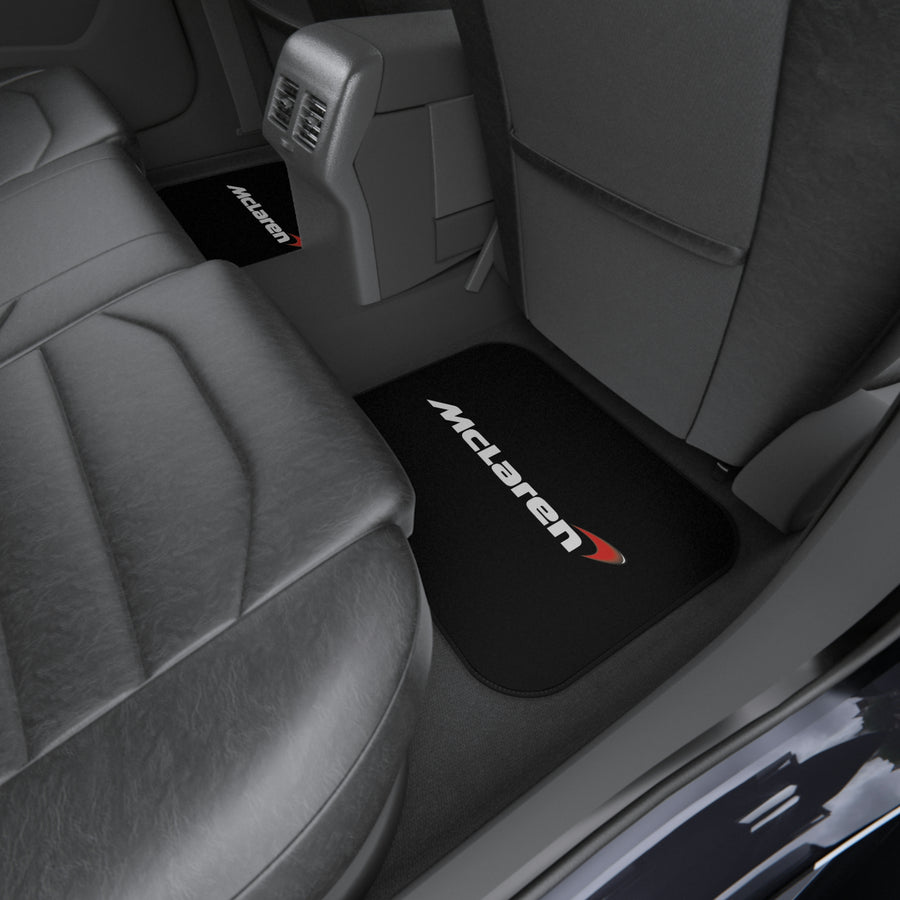 Black Mclaren Car Mats (2x Rear)™