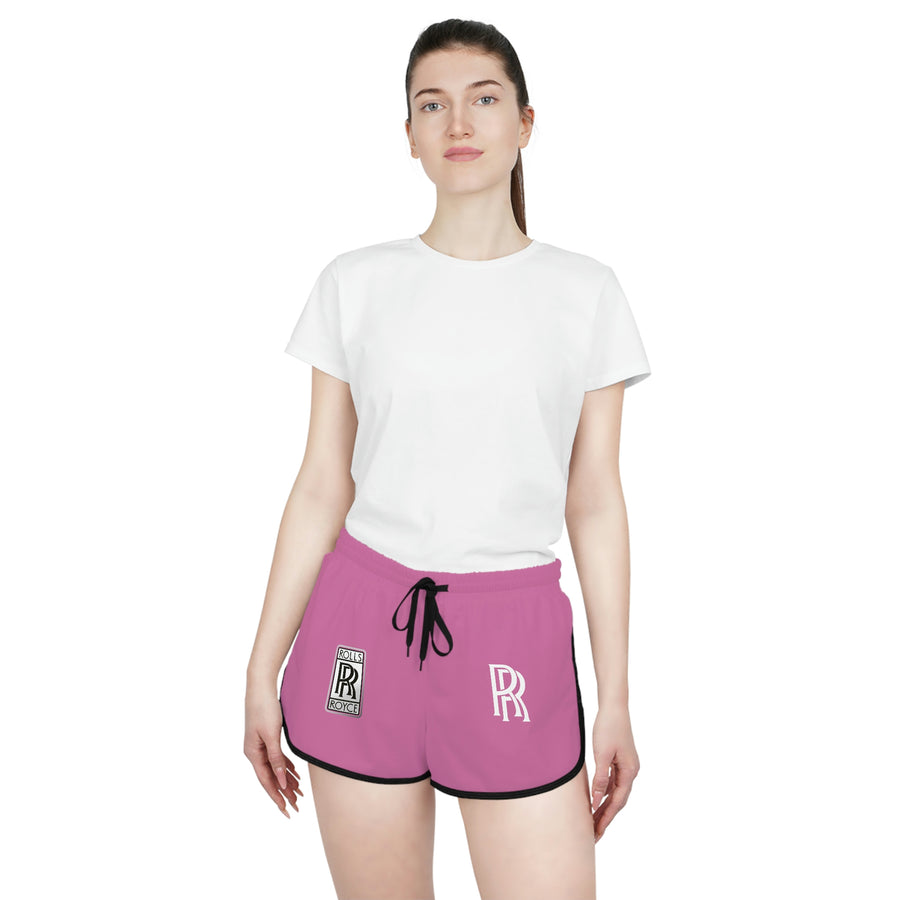 Women's Light Pink Rolls Royce Relaxed Shorts™