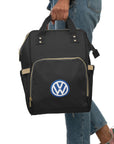 Black Volkswagen Multifunctional Diaper Backpack™