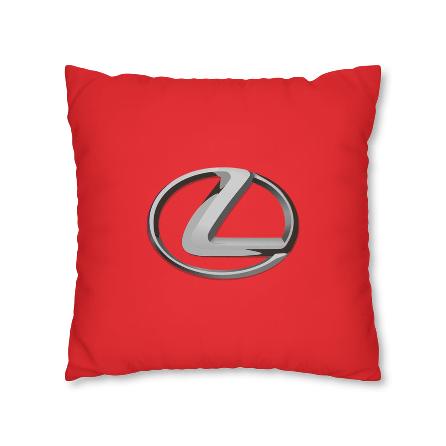 Red Lexus Spun Polyester pillowcase™